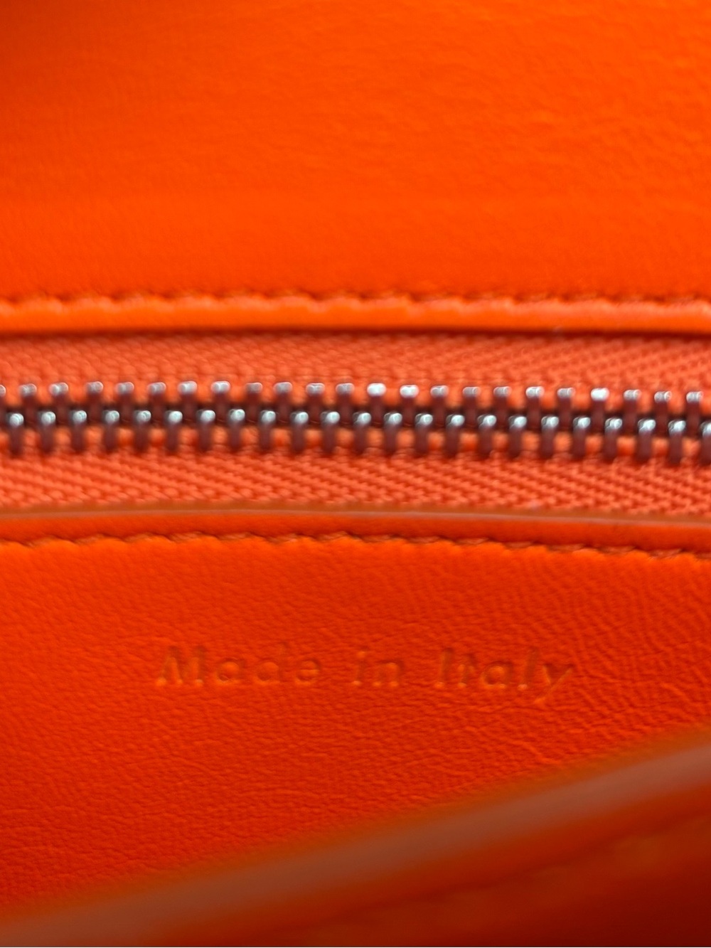 2017 Céline Classic Box Bag Orange crossbody - Picture 12 of 15
